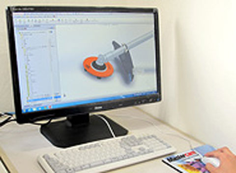 CAD drawing machine