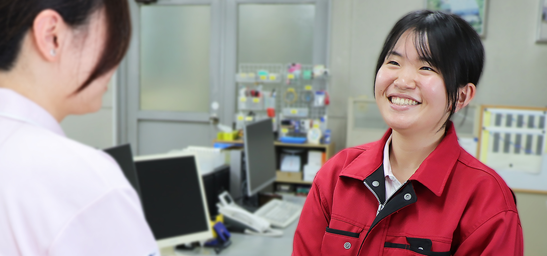 社員インタビュー M・Hさんのメインポートレート